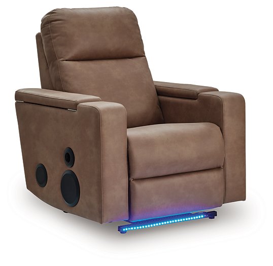 Lorrenton Power Glider Recliner with Audio System - In Home Furniture (San Antonio, TX)
