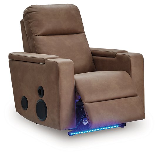 Lorrenton Power Glider Recliner with Audio System - In Home Furniture (San Antonio, TX)
