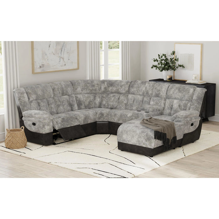 Santorini Armless Chair in Dillon/Shire Grey