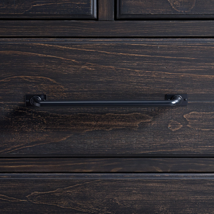 Montrose Chest in Espresso & Brown