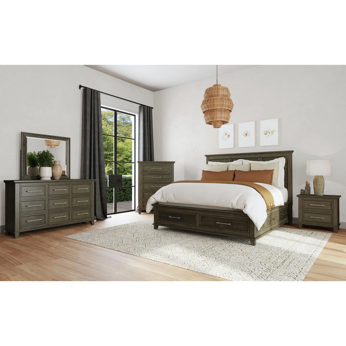 Canterbury 2-Drawer Nightstand with USB
