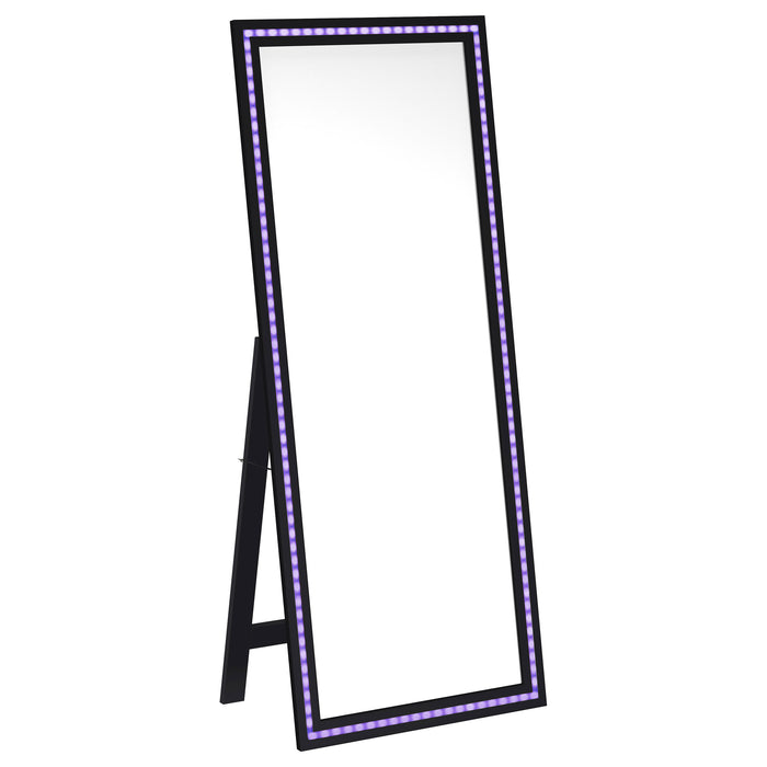 Windrose Standing Mirror with LED Lighting