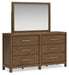 Cabalynn Dresser and Mirror - In Home Furniture (San Antonio, TX)
