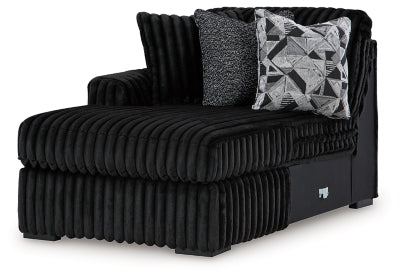 Midnight-Madness Super Chaise - In Home Furniture (San Antonio, TX)