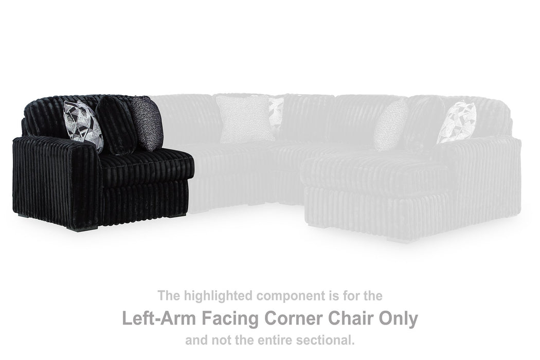 Midnight-Madness Sectional - In Home Furniture (San Antonio, TX)