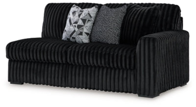 Midnight-Madness Sectional with Chaise - In Home Furniture (San Antonio, TX)