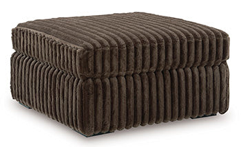 Midnight-Madness Oversized Accent Ottoman - In Home Furniture (San Antonio, TX)