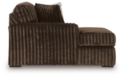 Midnight-Madness Sectional with Chaise - In Home Furniture (San Antonio, TX)