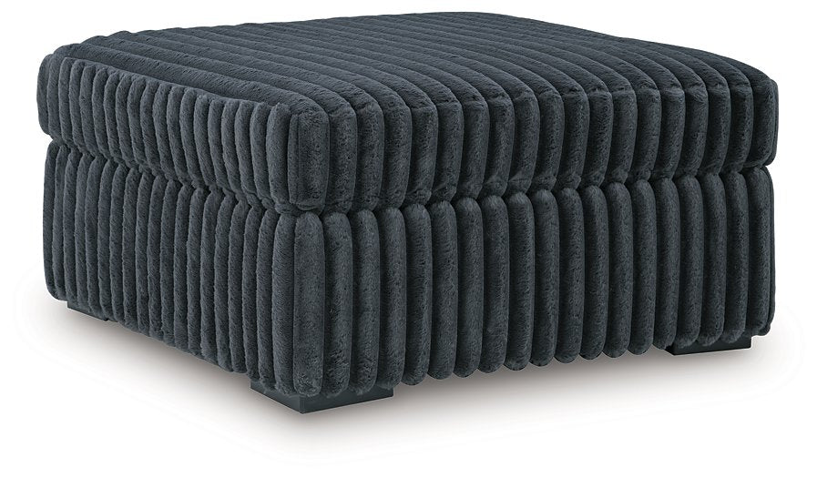 Midnight-Madness Oversized Accent Ottoman - In Home Furniture (San Antonio, TX)