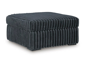Midnight-Madness Oversized Accent Ottoman - In Home Furniture (San Antonio, TX)