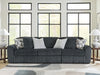Midnight-Madness Sectional Sofa - In Home Furniture (San Antonio, TX)