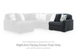 Midnight-Madness Sectional Sofa - In Home Furniture (San Antonio, TX)