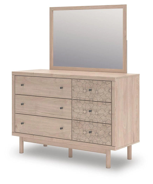 Arloster Dresser and Mirror - In Home Furniture (San Antonio, TX)