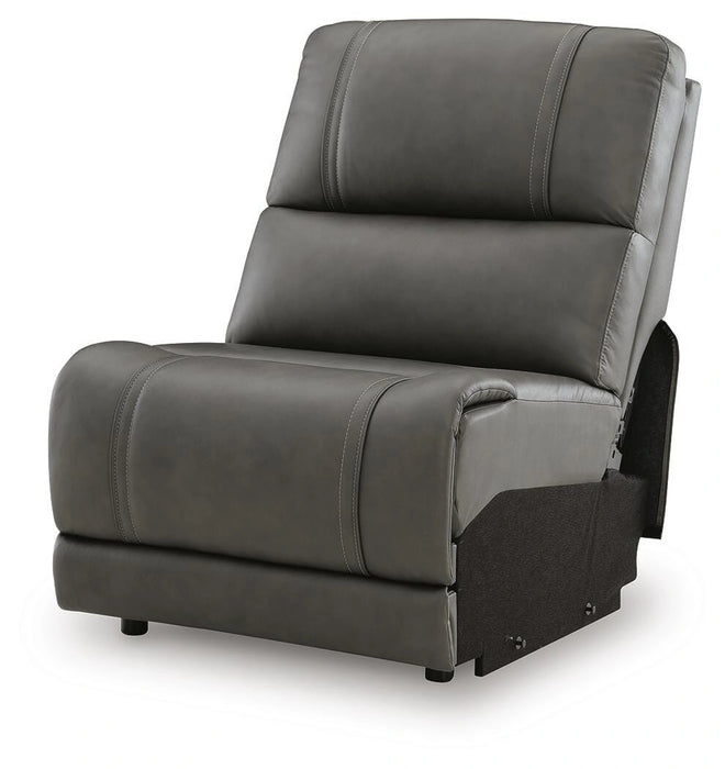 5Z - Pittson Power Reclining Sectional - In Home Furniture (San Antonio, TX)