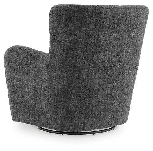Rowenburg Swivel Glider Accent Chair - In Home Furniture (San Antonio, TX)