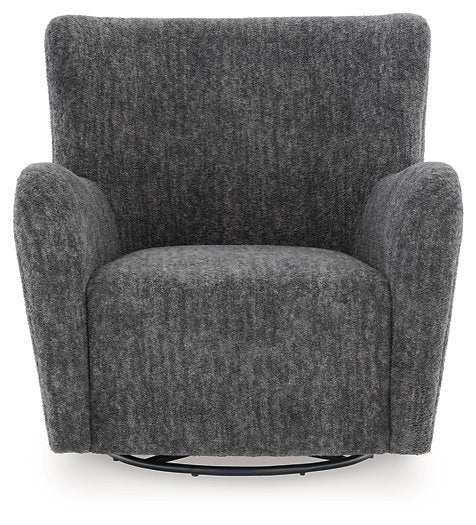 Rowenburg Swivel Glider Accent Chair - In Home Furniture (San Antonio, TX)