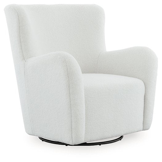 Rowenburg Swivel Glider Accent Chair - In Home Furniture (San Antonio, TX)