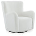 Rowenburg Swivel Glider Accent Chair - In Home Furniture (San Antonio, TX)