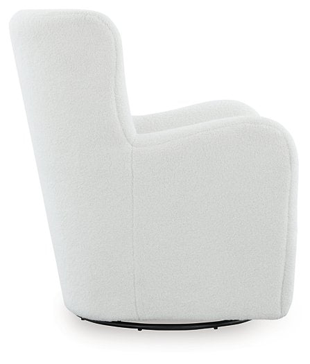 Rowenburg Swivel Glider Accent Chair - In Home Furniture (San Antonio, TX)