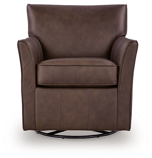 Braydunn Swivel Glider Accent Chair - In Home Furniture (San Antonio, TX)