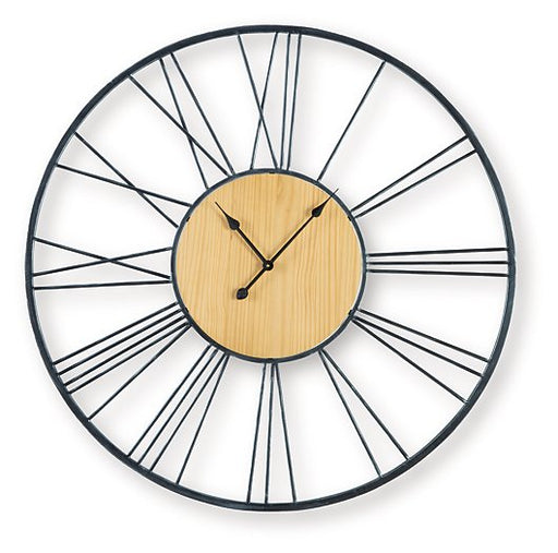 Brockett Wall Clock - In Home Furniture (San Antonio, TX)