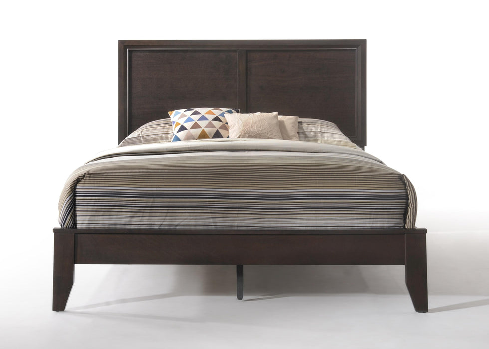Madison Espresso Queen Bed - In Home Furniture (San Antonio, TX)