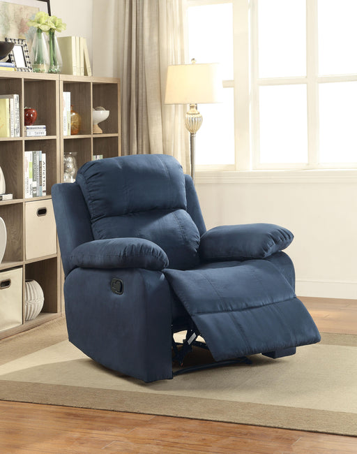 Parklon Blue Microfiber Recliner (Motion) image