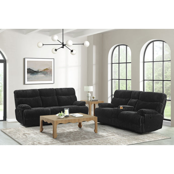 Admiral Motion Sofa in Masis Black - In Home Furniture (San Antonio, TX)