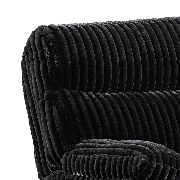 Admiral Motion Recliner in Masis Black - In Home Furniture (San Antonio, TX)