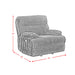 Admiral 3PC Living Room Set in Masis Black-Sofa, Loveseat & Recliner - In Home Furniture (San Antonio, TX)