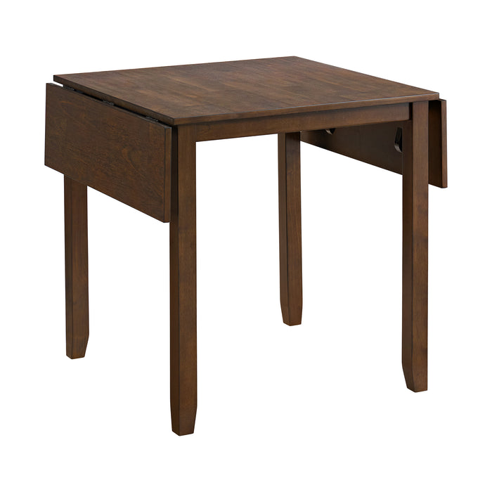 Alex 3PC Dining Set with Drop Leaf Table in Espresso - In Home Furniture (San Antonio, TX)