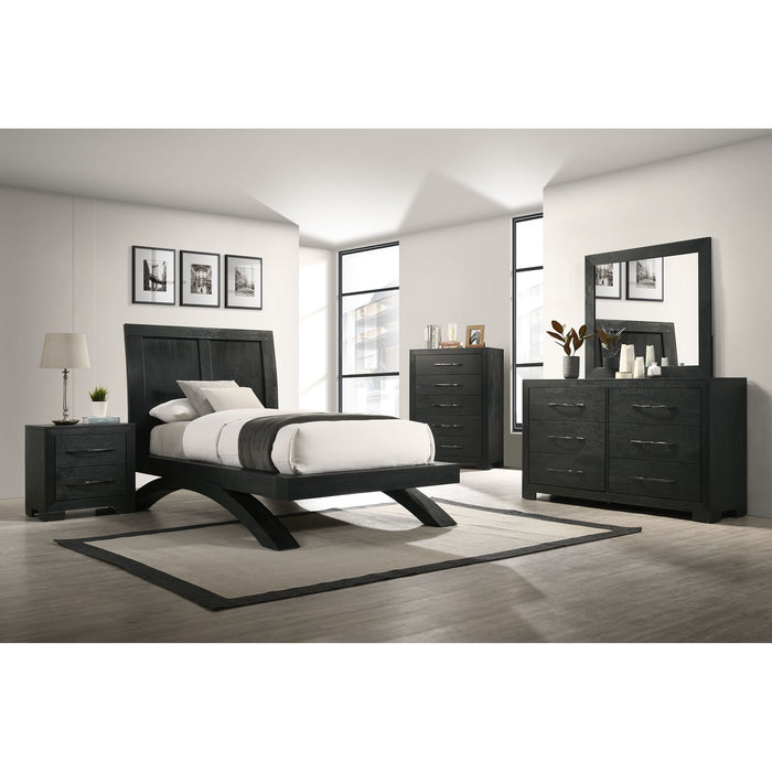 Allan Panel Bedroom Set - In Home Furniture (San Antonio, TX)
