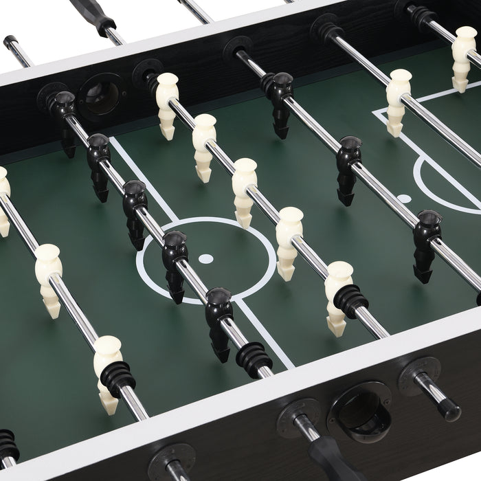 Amaya Indoor Foosball with LED in Black (3A Packing)