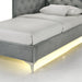 Amberley UPH Corner Bed with LED and USB - In Home Furniture (San Antonio, TX)