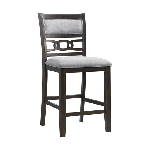 Amherst Counter Side Chair W/Fabric Cushion Dark Finish (2 Per Pack) - In Home Furniture (San Antonio, TX)