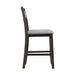 Amherst Counter Side Chair W/Fabric Cushion Dark Finish (2 Per Pack) - In Home Furniture (San Antonio, TX)