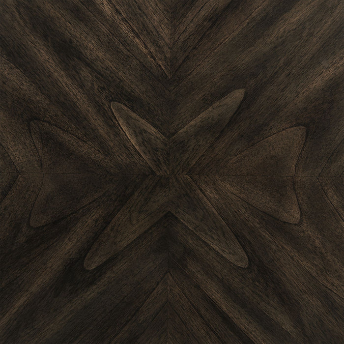 Amherst Dining Table w/Wood Leg Dark Finish - In Home Furniture (San Antonio, TX)