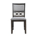 Amherst Dining Side Chair W/Fabric Cushion Dark Finish (2 Per Pack) - In Home Furniture (San Antonio, TX)