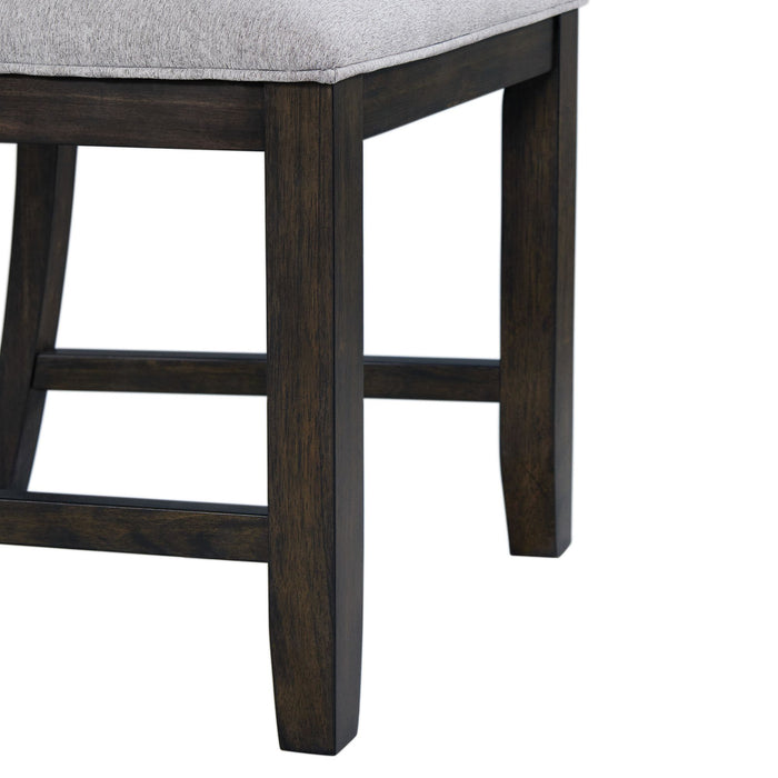 Amherst Dining Side Chair W/Fabric Cushion Dark Finish (2 Per Pack) - In Home Furniture (San Antonio, TX)