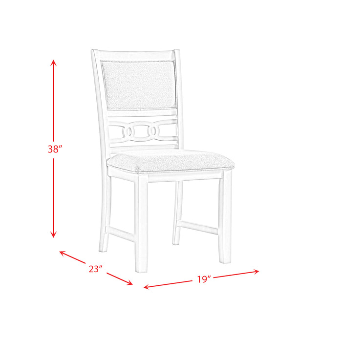 Amherst 5PC Dining Set in Grey-Table & Four Chairs - In Home Furniture (San Antonio, TX)