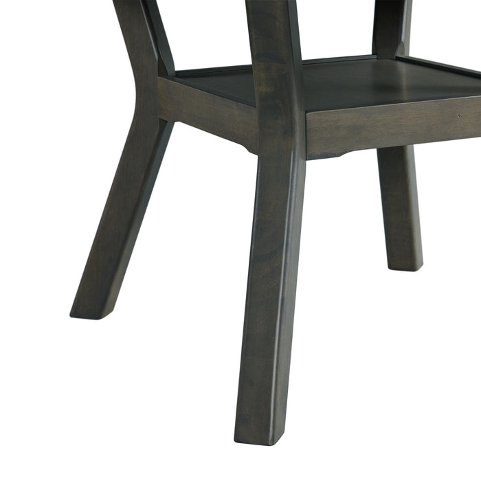 Amherst 5PC Dining Set in Grey-Table & Four Chairs - In Home Furniture (San Antonio, TX)