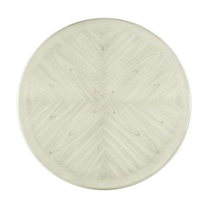 Amherst Counter Table w/Wood Leg White Finish - In Home Furniture (San Antonio, TX)