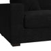 Arizona 6PC Sectional Set with RHF Chaise in Steno Black - In Home Furniture (San Antonio, TX)
