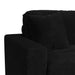 Arizona 6PC Sectional Set with RHF Chaise in Steno Black - In Home Furniture (San Antonio, TX)