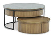 Fridley Occasional Table Set - In Home Furniture (San Antonio, TX)