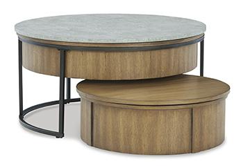 Fridley Occasional Table Set - In Home Furniture (San Antonio, TX)