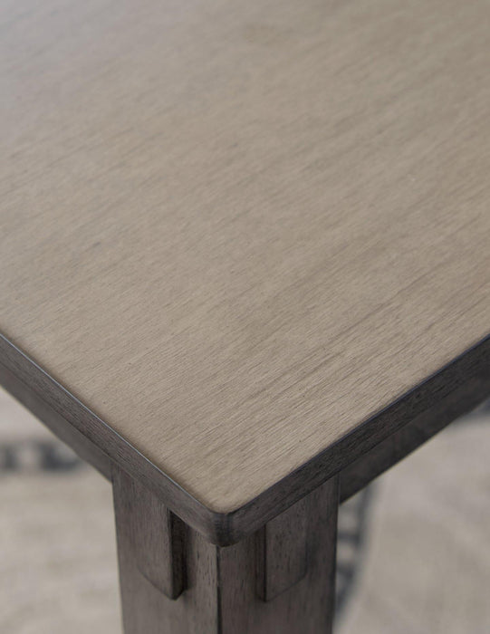 Bridson Dining Table and Chairs with Bench (Set of 6) - In Home Furniture (San Antonio, TX)