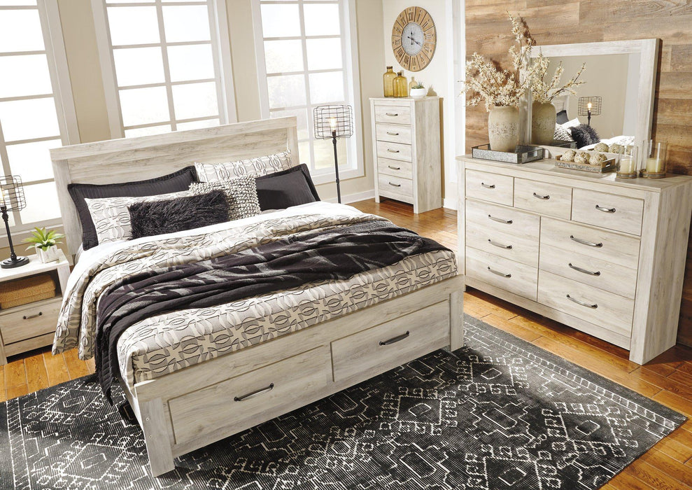 Bellaby Bed with 2 Storage Drawers - In Home Furniture (San Antonio, TX)
