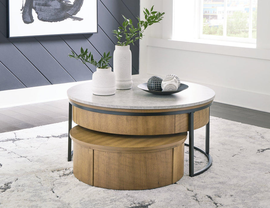 Fridley Nesting Coffee Table (Set of 2) - In Home Furniture (San Antonio, TX)
