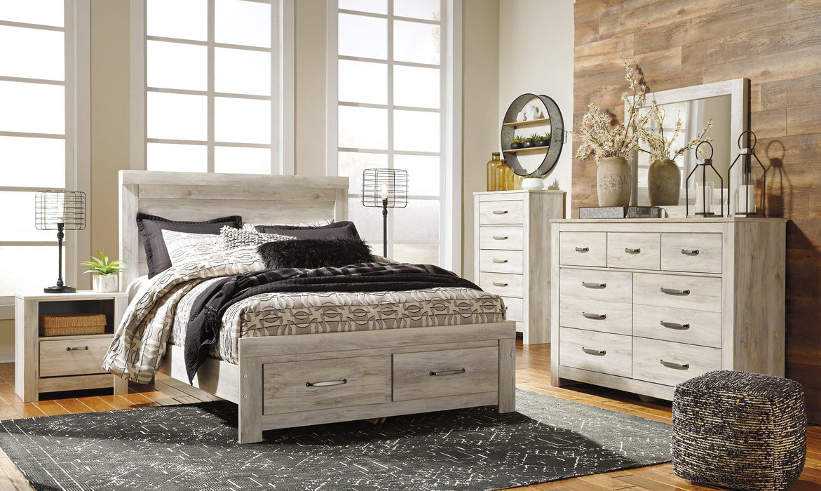 Bellaby Bed with 2 Storage Drawers - In Home Furniture (San Antonio, TX)